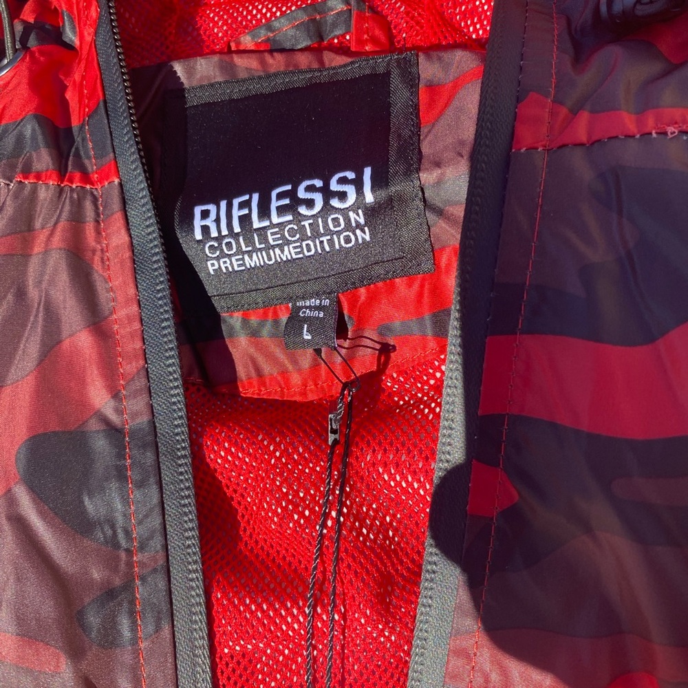 ‘NEW’ Riflessi windbreaker size L - Picture 3 of 4